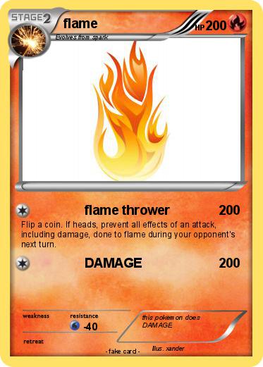 Pokemon flame