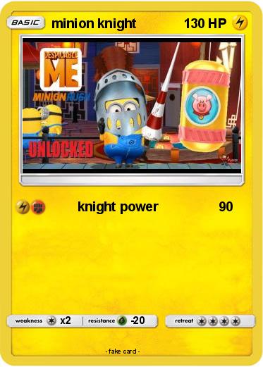 Pokemon minion knight