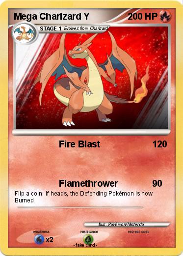 Pokemon Mega Charizard Y