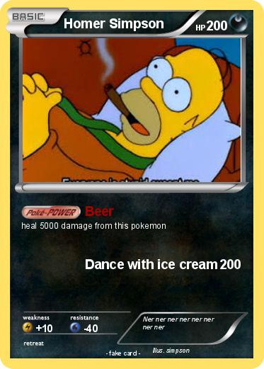 Pokemon Homer Simpson