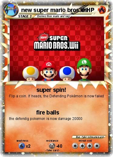 Pokemon new super mario bros wii