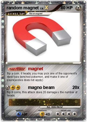 Pokemon random magnet