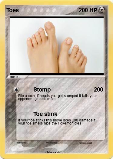 Pokemon Toes