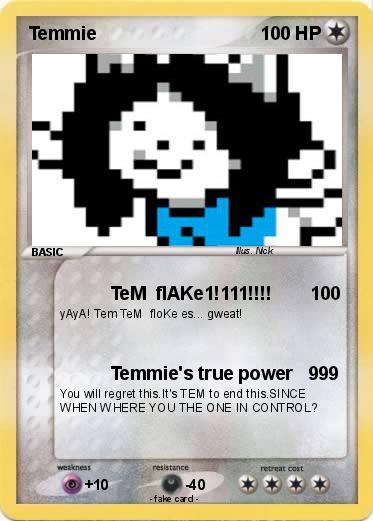 Pokemon Temmie