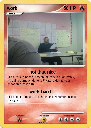 Pokemon work