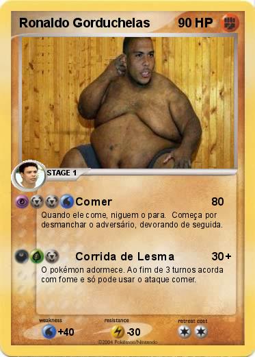 Pokemon Ronaldo Gorduchelas