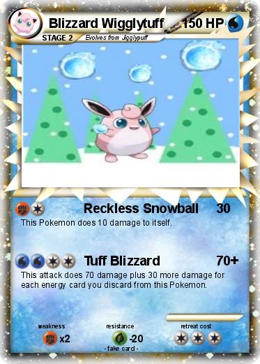 Pokemon Blizzard Wigglytuff
