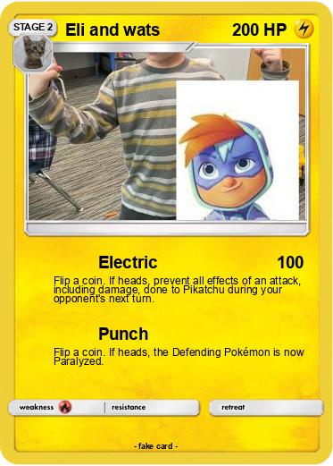 Pokemon Eli and wats