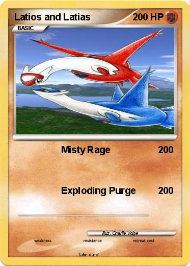Pokemon Latios and Latias