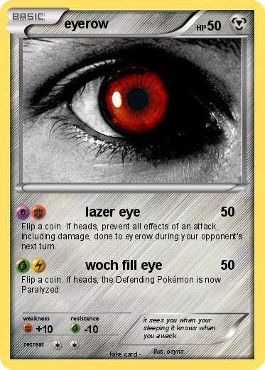 Pokemon eyerow