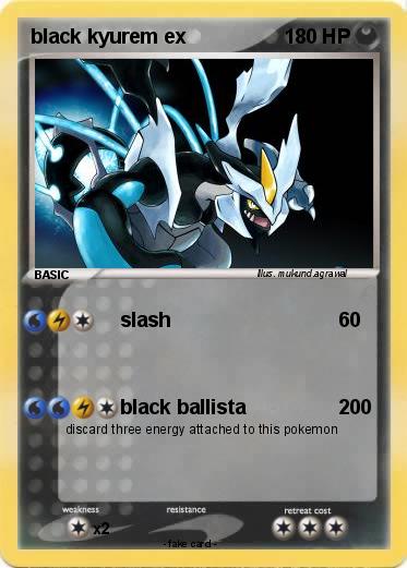 Pokemon black kyurem ex