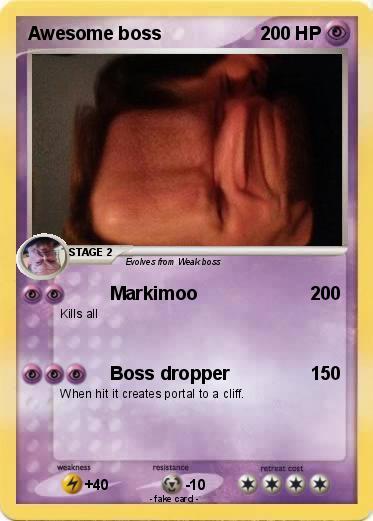 Pokemon Awesome boss