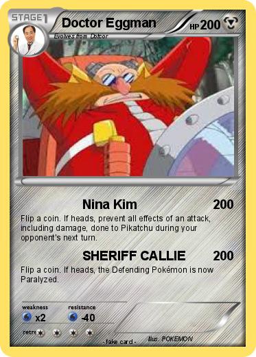 Pokemon Doctor Eggman