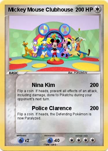 Pokemon Mickey Mouse Clubhouse