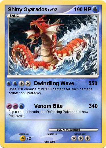 Pokemon Shiny Gyarados