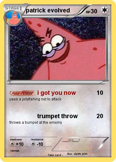 Pokemon patrick evolved