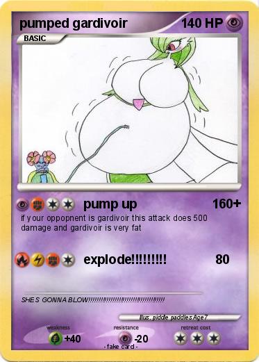 Pokemon pumped gardivoir