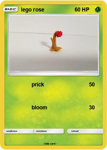 Pokemon lego rose