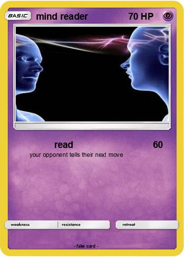 Pokemon mind reader
