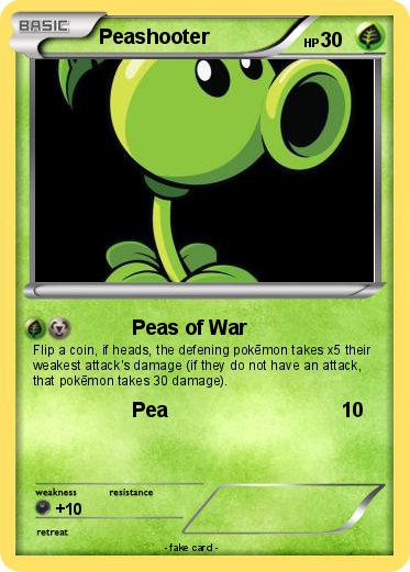 Pokemon Peashooter