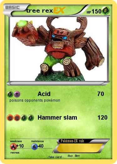 Pokemon tree rex