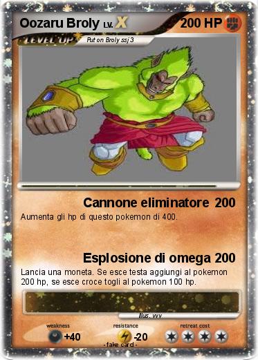 Pokemon Oozaru Broly