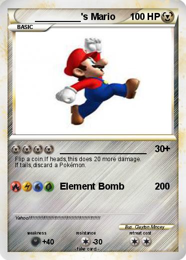 Pokemon _________'s Mario
