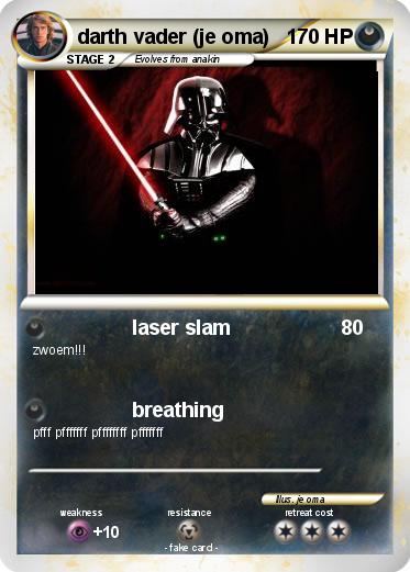 Pokemon darth vader (je oma)