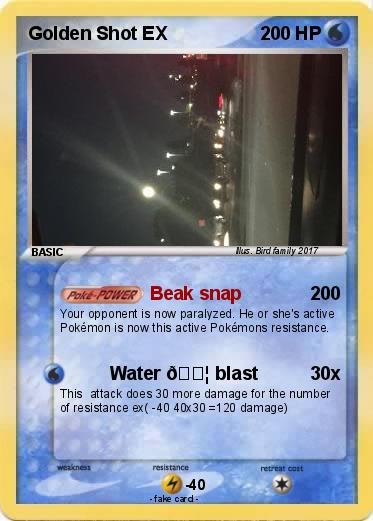 Pokemon Golden Shot EX