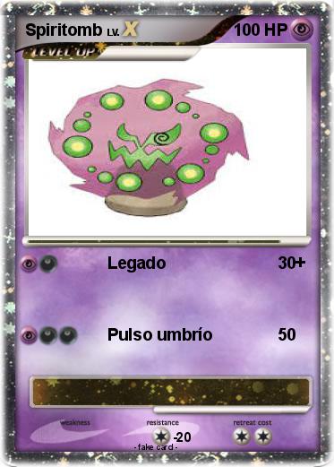 Pokemon Spiritomb