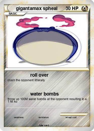 Pokemon gigantamax spheal