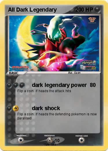 Pokemon All Dark Legendary