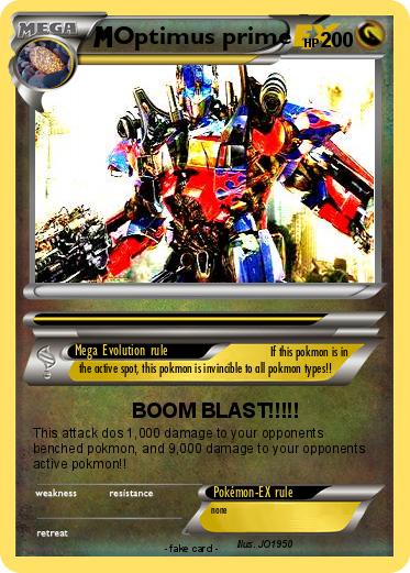 Pokemon Optimus prime