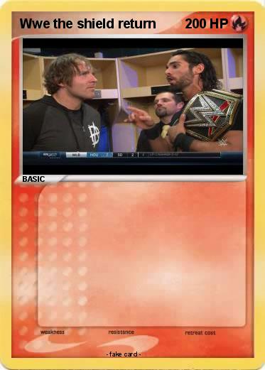 Pokemon Wwe the shield return