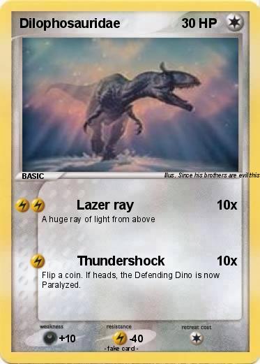 Pokemon Dilophosauridae