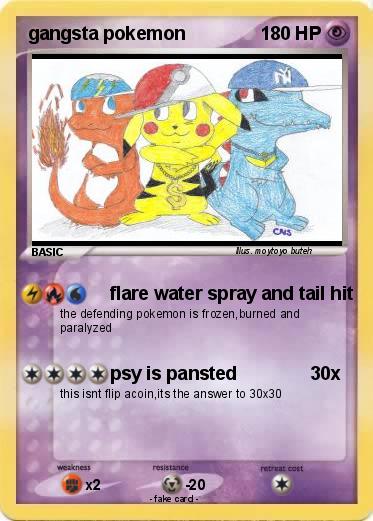 Pokemon gangsta pokemon