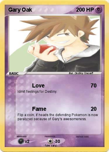 Pokemon Gary Oak