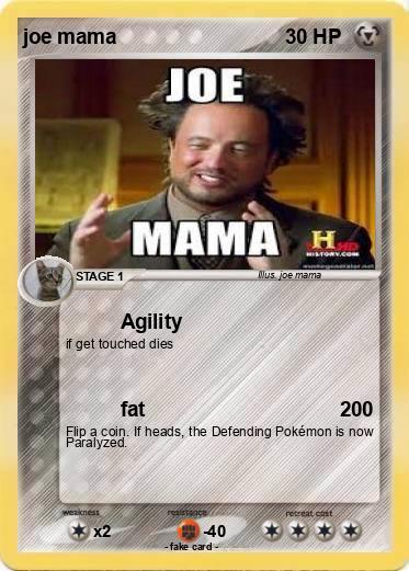 Pokemon joe mama