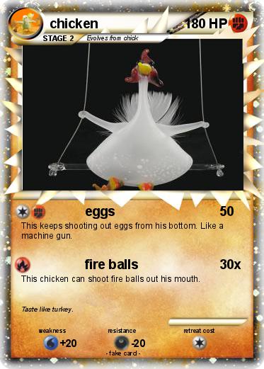 Pokemon chicken