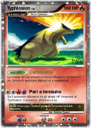Pokemon Typhlosion
