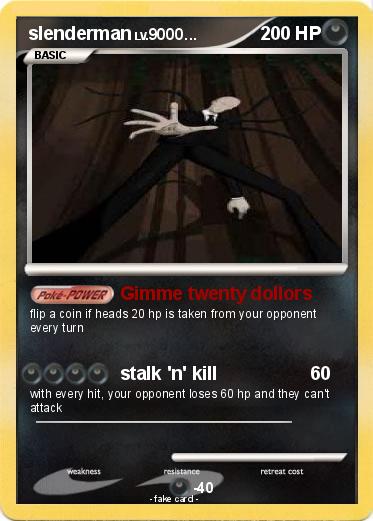 Pokemon slenderman