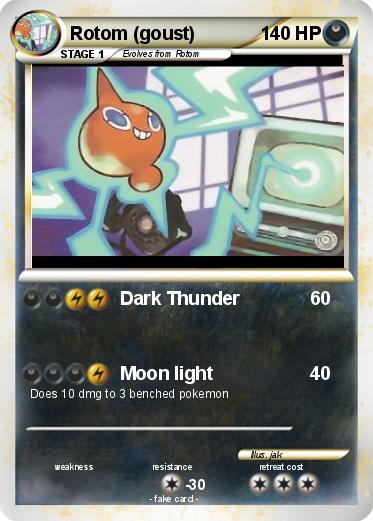 Pokemon Rotom (goust)