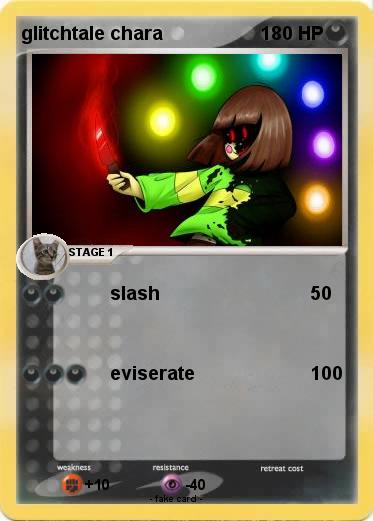 Pokemon glitchtale chara