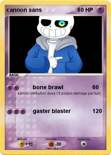 Pokemon cannon sans