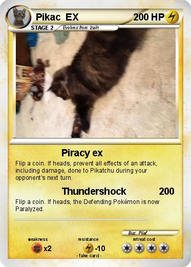 Pokemon Pikac  EX
