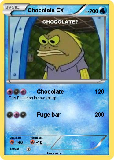 Pokemon Chocolate EX
