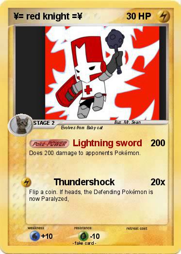 Pokemon ¥= red knight =¥