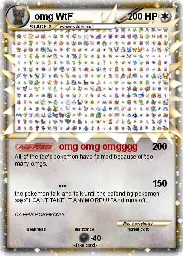 Pokemon omg WtF
