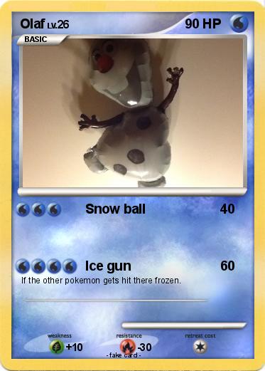 Pokemon Olaf