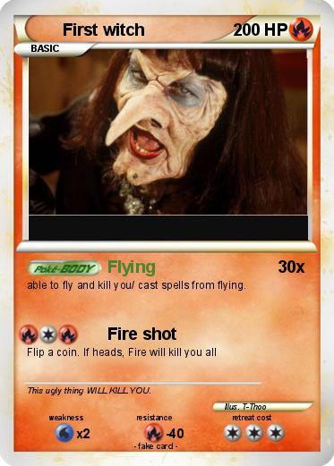 Pokemon First witch